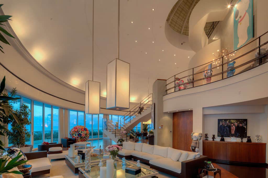 pharell-williams-brickell-condo-living-room