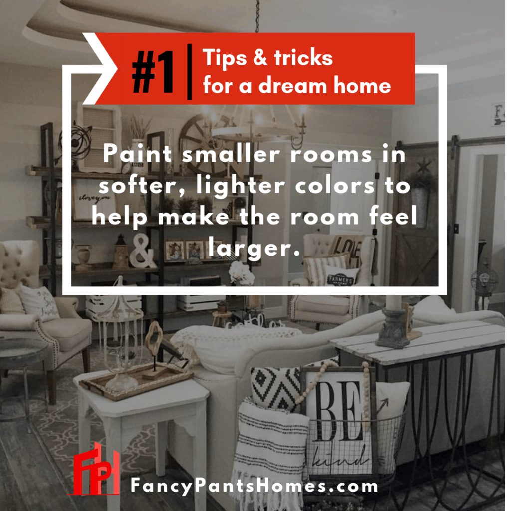 home decor tip paint small rooms in light colors