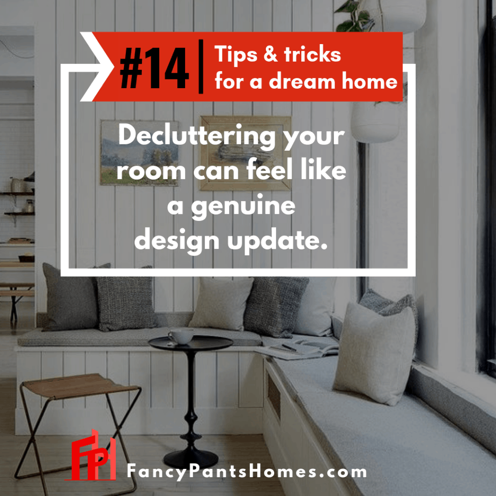 home decor trick decluttering