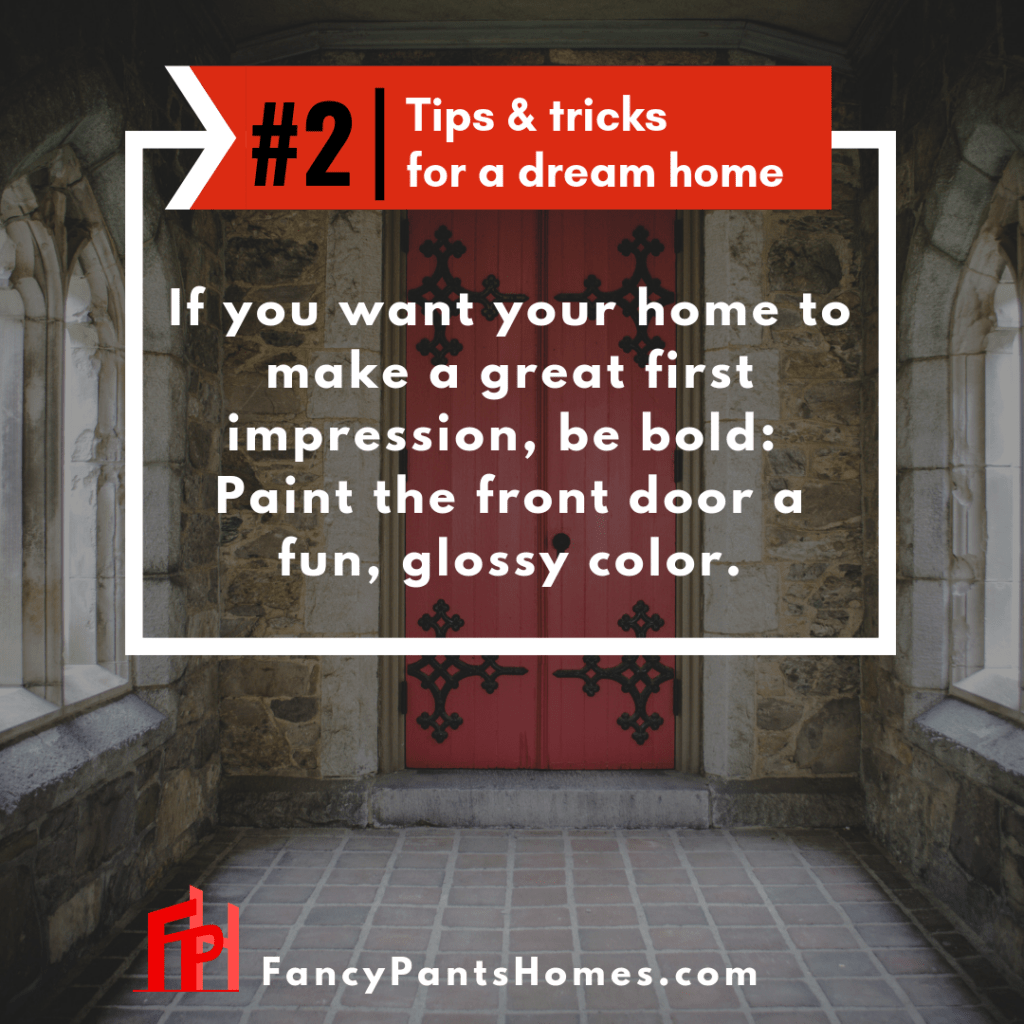 home decor trick paint front door in vibrant color