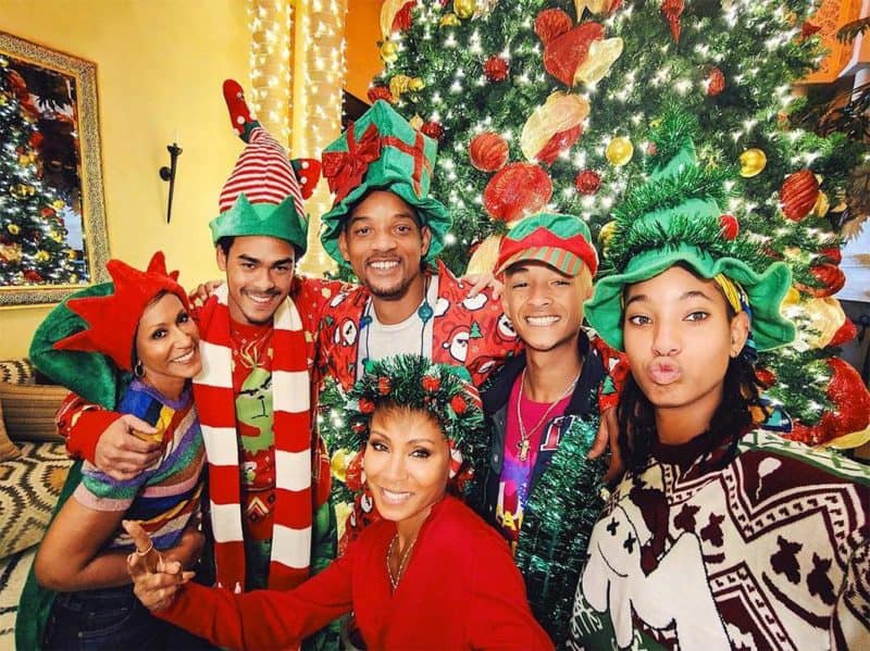 how celebrities decorated for christmas