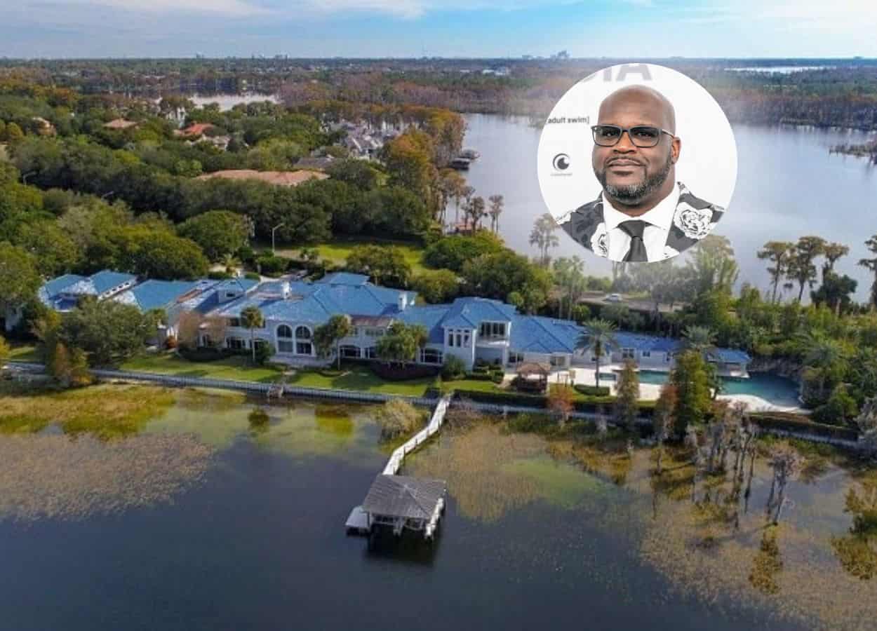 Shaquille ONeals house in Orlando with the Superman Bed – James 