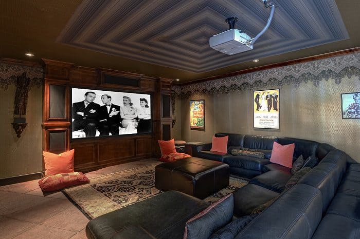Bing Crosby House MEDIA ROOM