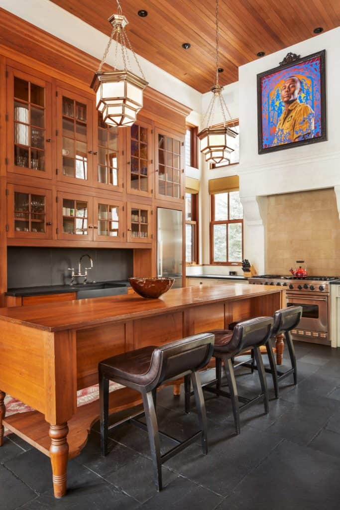 lance armstrong aspen house interiors