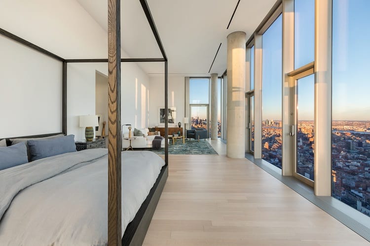 56 leonard penthouse floor 53 bedroom and city views