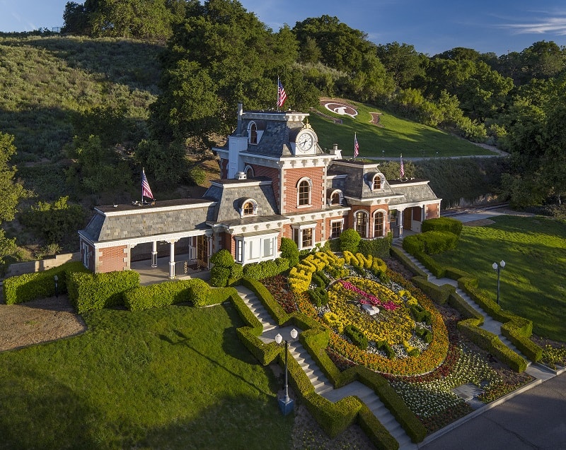 The train station at Michael Jackson's house, the infamous Neverland Ranch