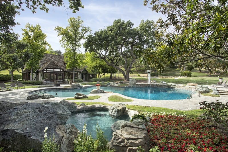 neverland ranch now sycamore valley ranch pool area