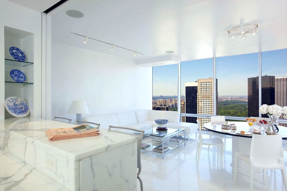 anne hathaway apartment living room