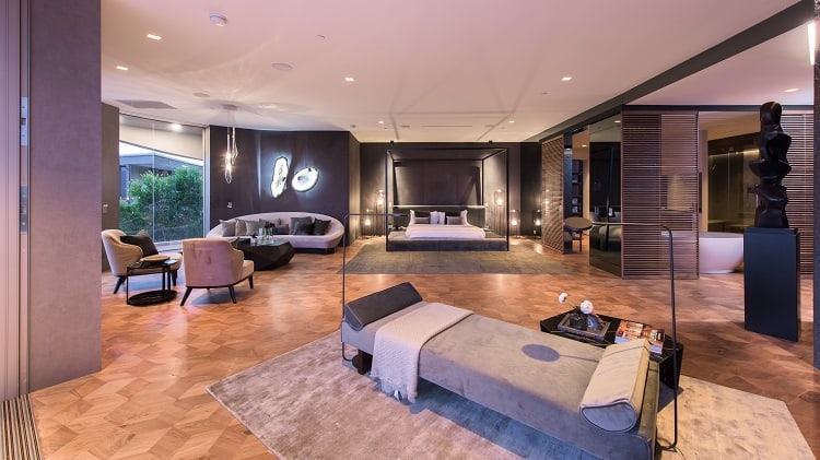 travis scott house bedroom