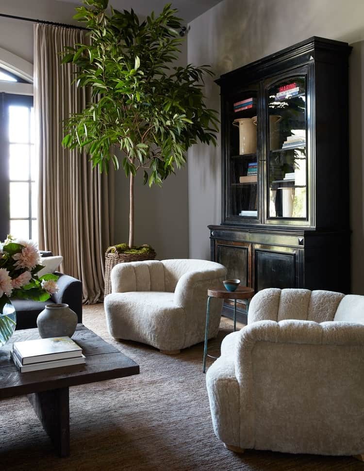 jessica alba house living room
