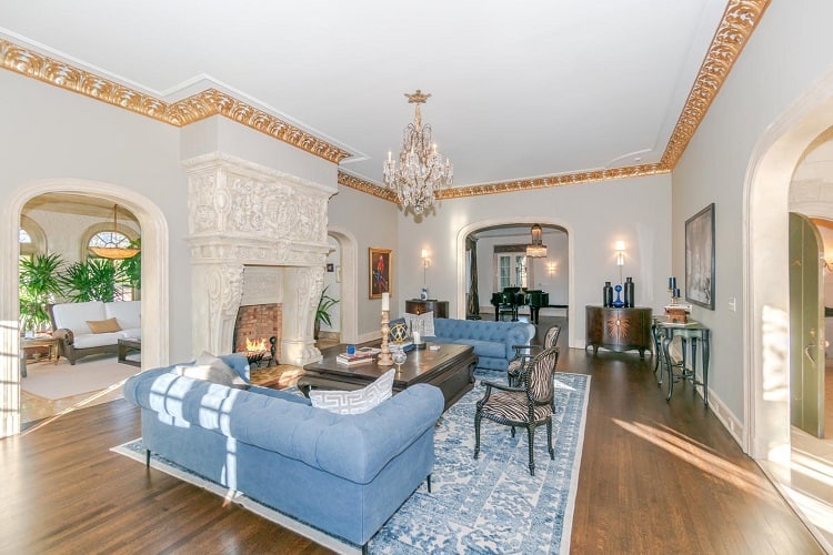 Inside Gloria Crest Estate in Englewood, New Jersey