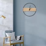 minimalist decor wall clock