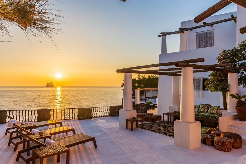 dolce & gabbana house on the stromboli island in sicily