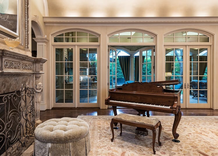 French Chateau-Inspired Mansion in Dallas Preston Hollow