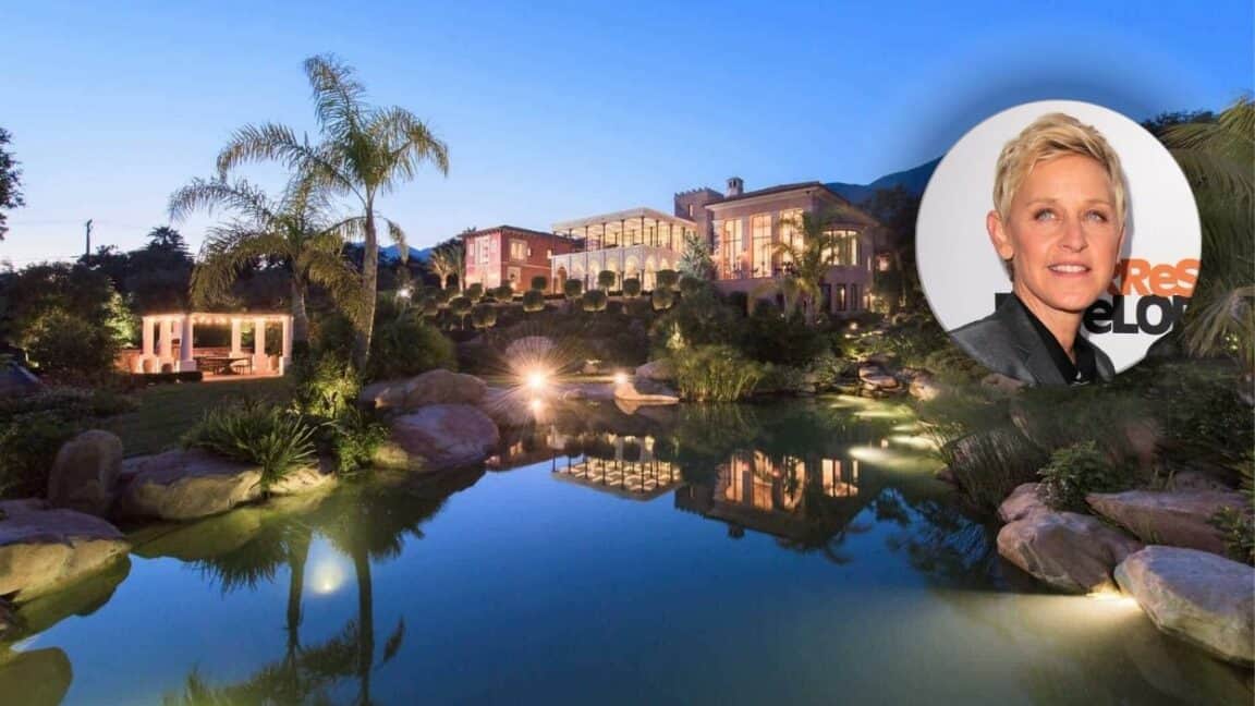 Ellen DeGeneres' house in Montecito