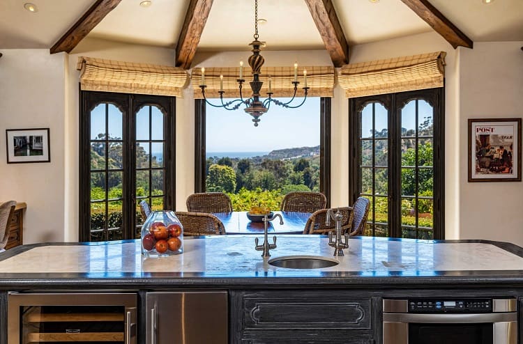 kelsey grammer kitchen designed by wolfgang puck