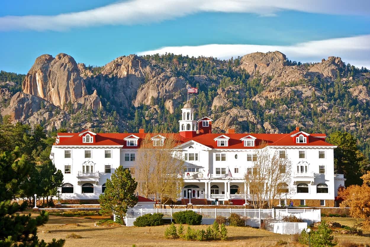 The Stanley Hotel, Stephen King's inspiration for The Shining. Photo credit: Shutterstock