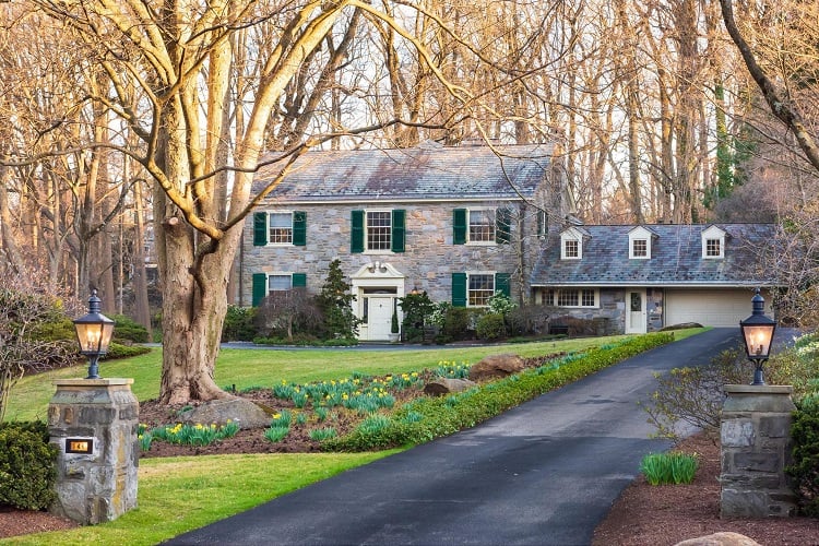 luxury house at 146 Cheswold Valley Road, Haverford, PA