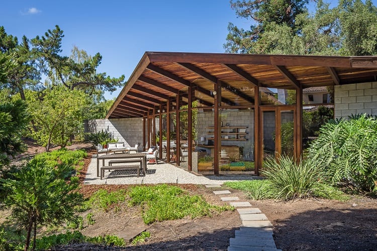 palo alto mid-century home designed by aaron green