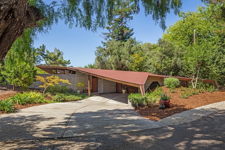 palo alto mid-century home designed by aaron green