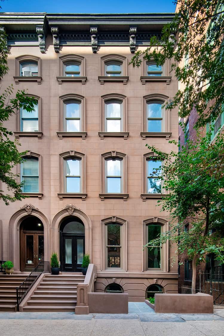 Brooklyn Heights 81 Pierrepont Street 高端历史住宅外立面