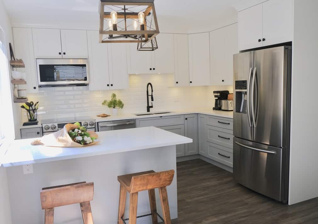 beautiful kitchen with appliances