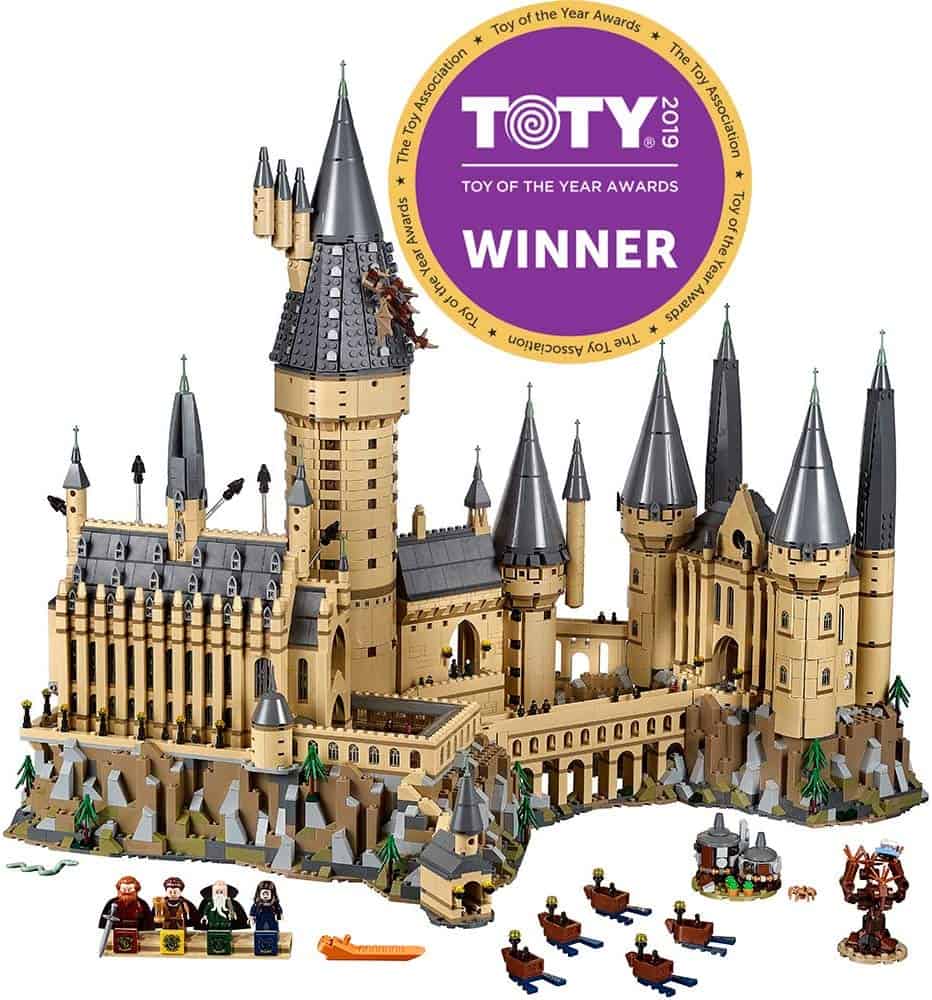 hogwarts castle lego building kit 