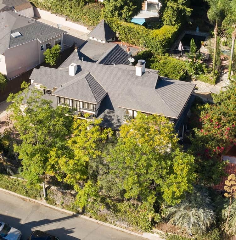 Rachel Hunter's house in hollywood hills