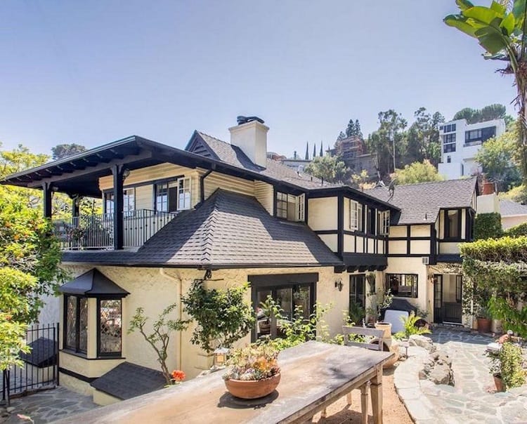 rachel hunter's house in hollywood hills