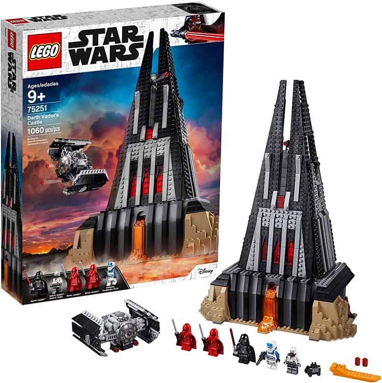 Darth Vader castle Lego