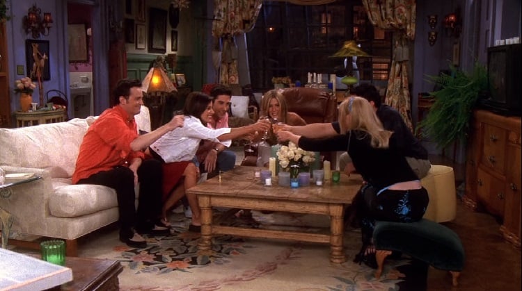 the apartment in friends