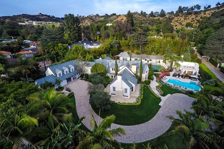 maison roger gated compound beverly hills