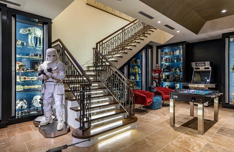 L.A. home with Star Wars-themed basement