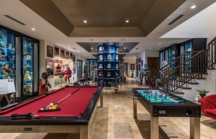 L.A. home with Star Wars-themed basement