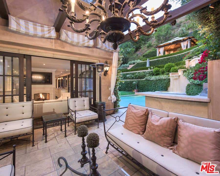 Kim Kardashian's former home in Beverly Hills