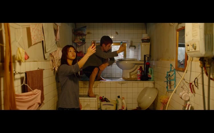 house of the kim family in parasite