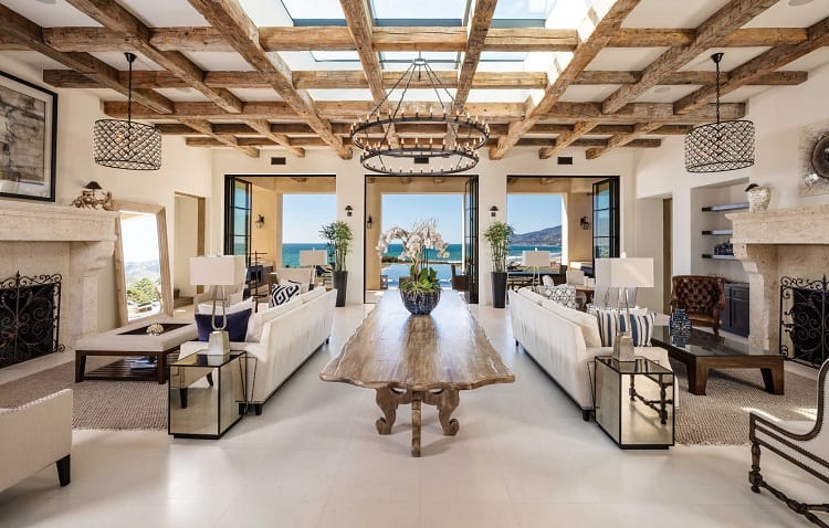 luxury celebrity house malibu