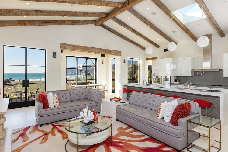 luxury celebrity house malibu