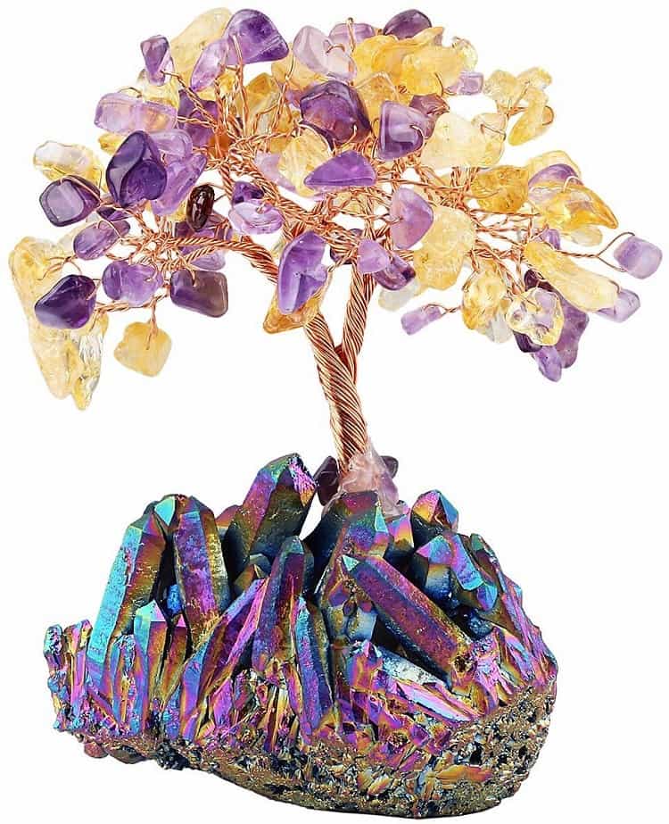 bonsai crystal tree