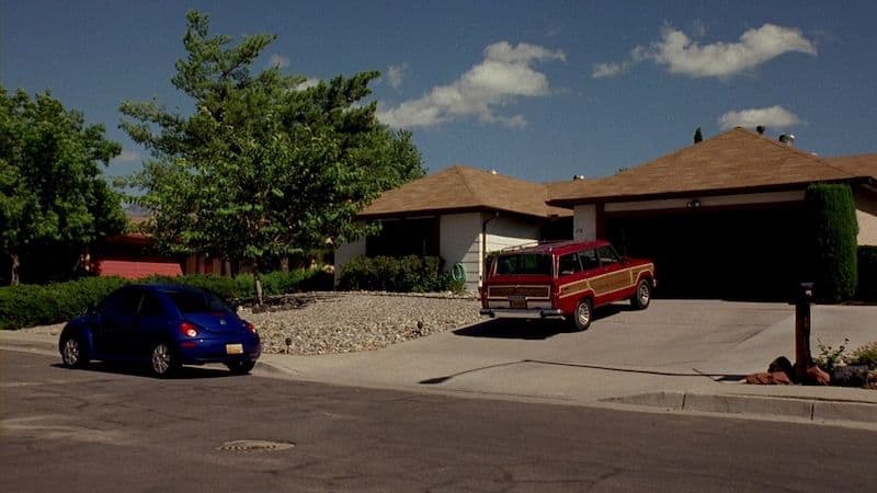 Walter White driveway