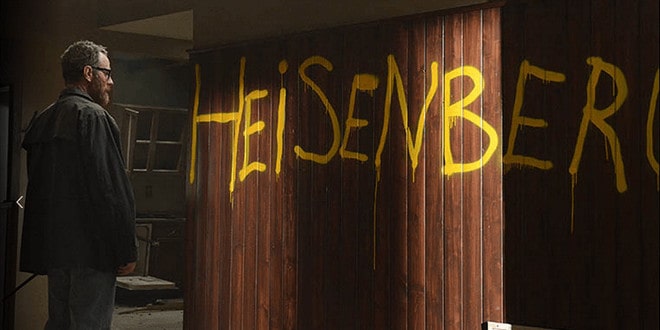 Heisenberg writing on the wall