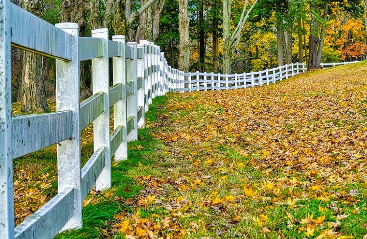 fence around property