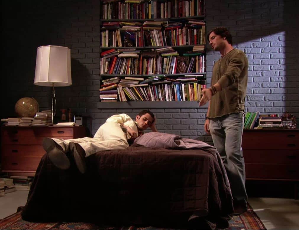 dan's bedroom on gossip girl 