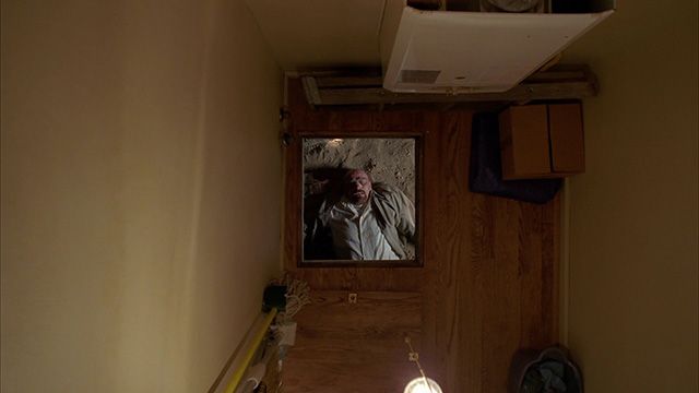 Walter White crawl space