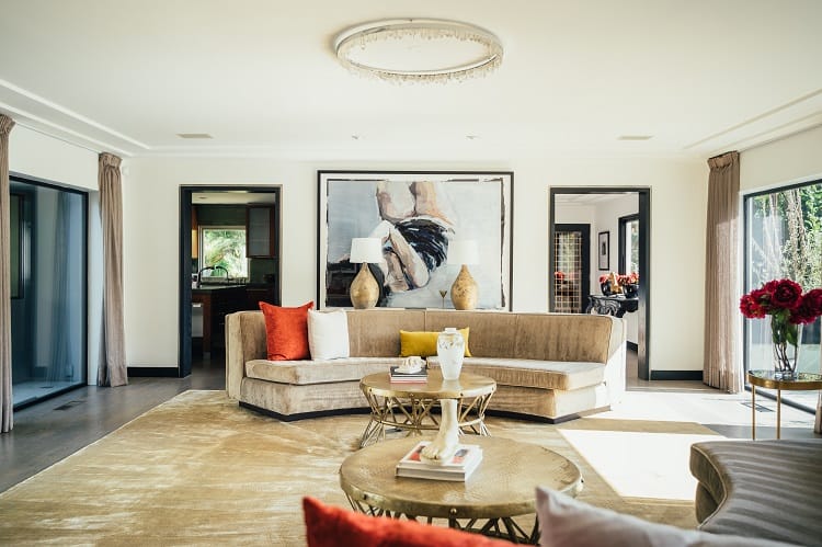 inside adam lambert's house in hollywood hills