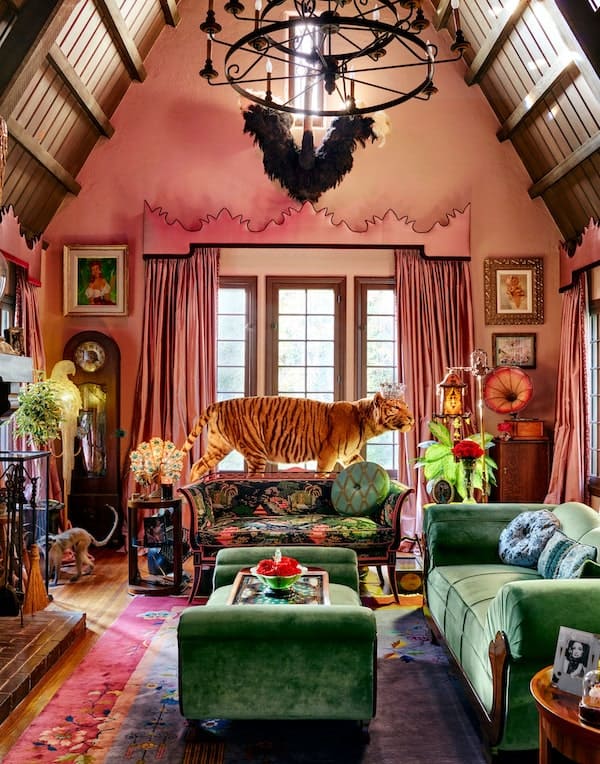 Dita Von Teese house los angeles