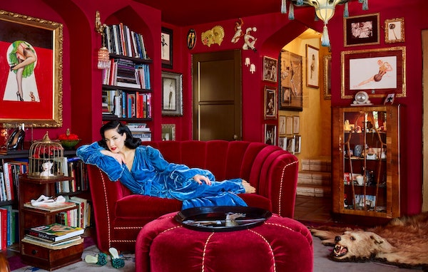 Dita Von Teese house los angeles