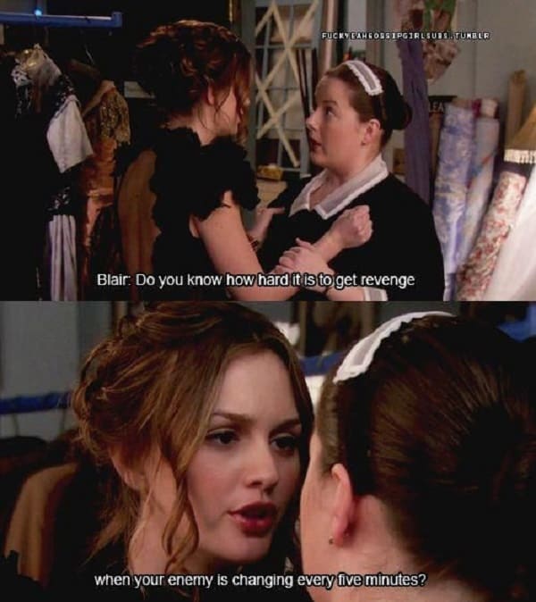 gossip girl scene