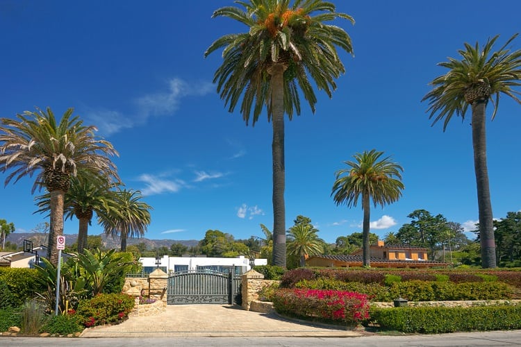 luxury house in montecito