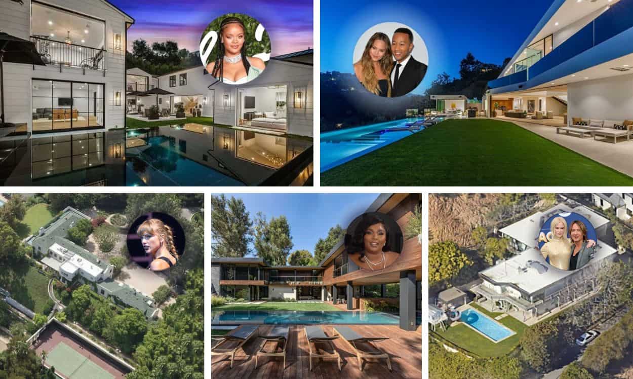 biggest celebrities who live in Beverly Hills, California